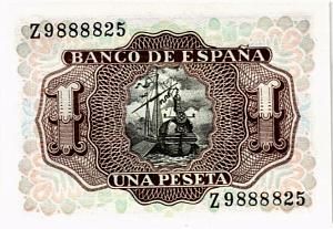 ИСПАНИЯ 1 ПЕСЕТА 2