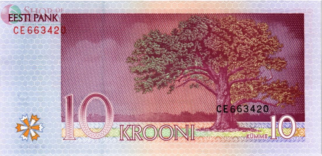 ЭСТОНИЯ 10 КРОН 2