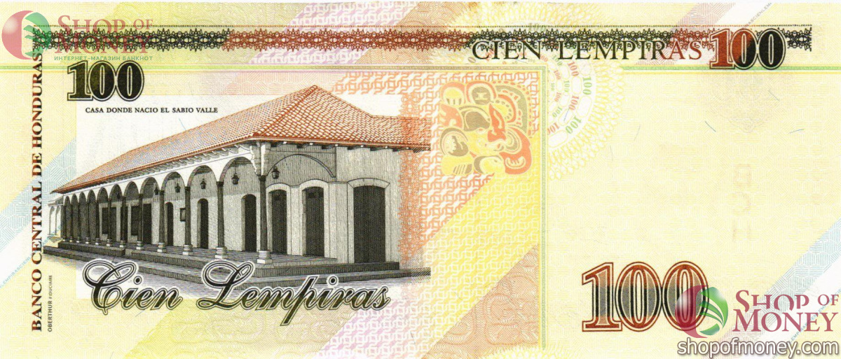 ГОНДУРАС 100 ЛЕМПИР 2