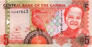 ГАМБИЯ 5 ДАЛАСИ 1