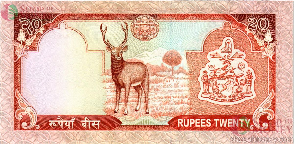 НЕПАЛ 20 РУПИЙ 2
