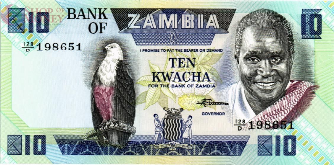ЗАМБИЯ 10 КВАЧА 1