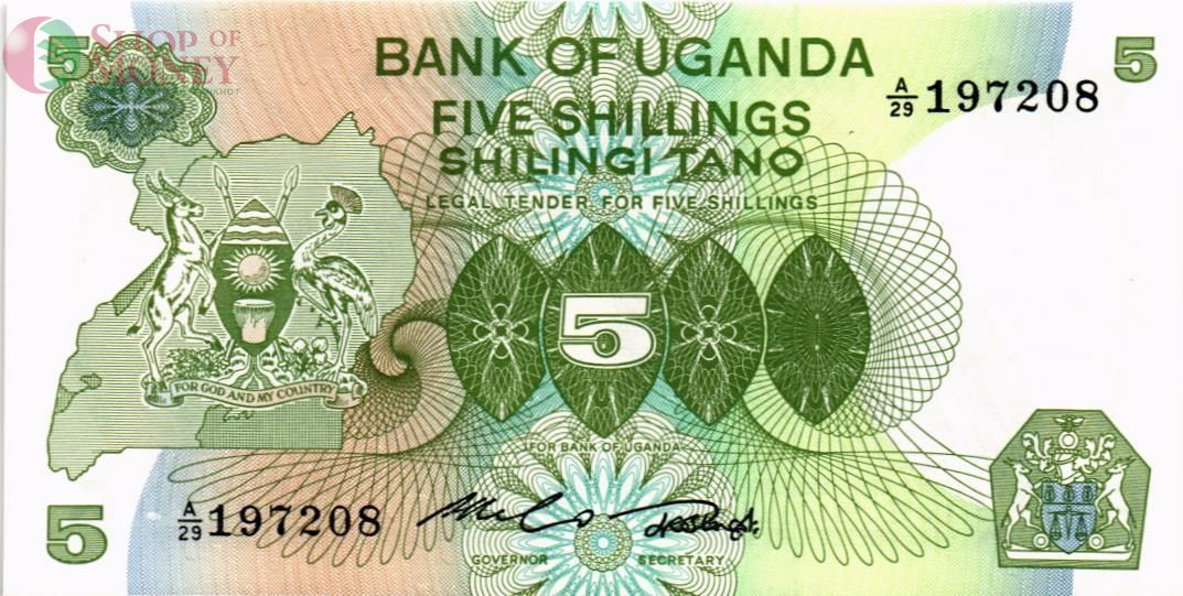 УГАНДА 5 ШИЛЛИНГОВ 1