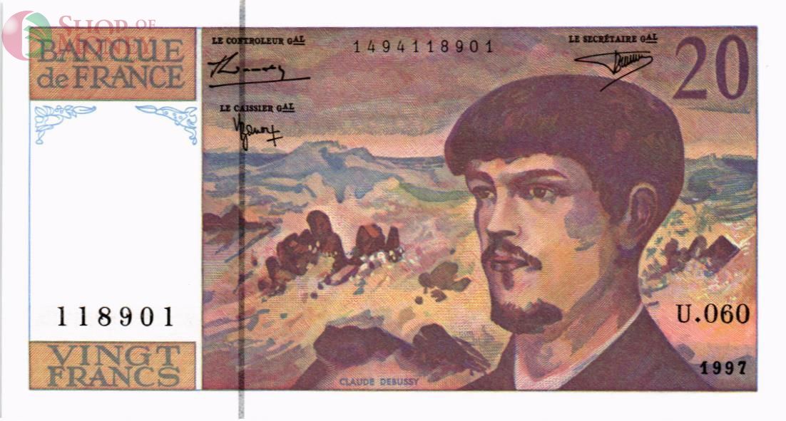 ФРАНЦИЯ 20 ФРАНКОВ 1