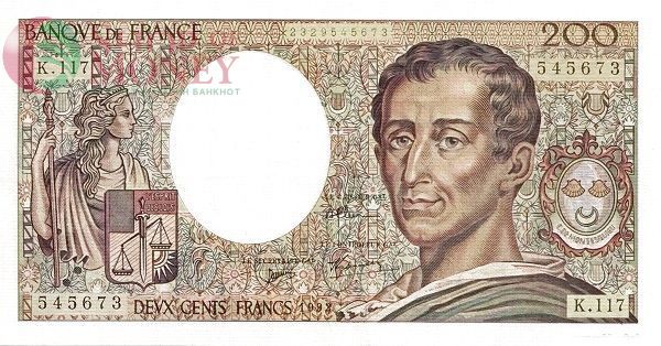 ФРАНЦИЯ 200 ФРАНКОВ 1