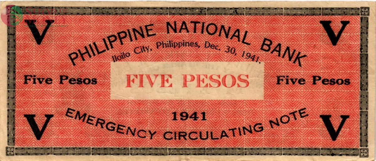 ФИЛИППИНЫ 5 ПЕСО (A) (N89) 2