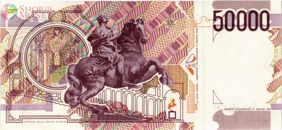 ИТАЛИЯ 50000 ЛИР 2