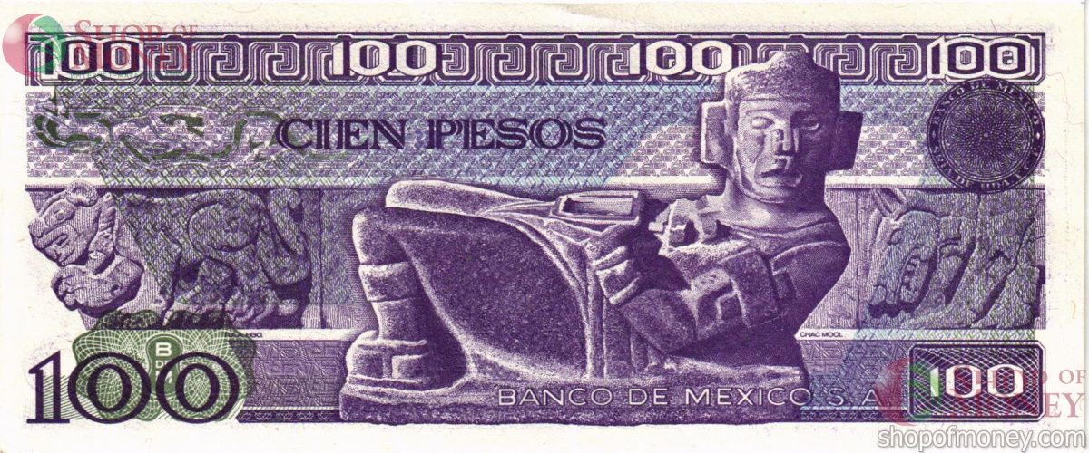 МЕКСИКА 100 ПЕСО (-TZ- СЕРИЯ) 2