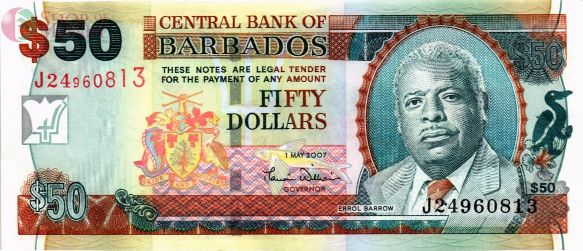 БАРБАДОС 50 ДОЛЛАРОВ 1