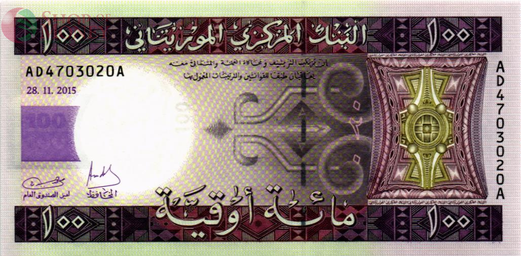 МАВРИТАНИЯ 100 УГИЙ 1