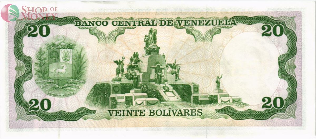ВЕНЕСУЭЛА 20 БОЛИВАР 2