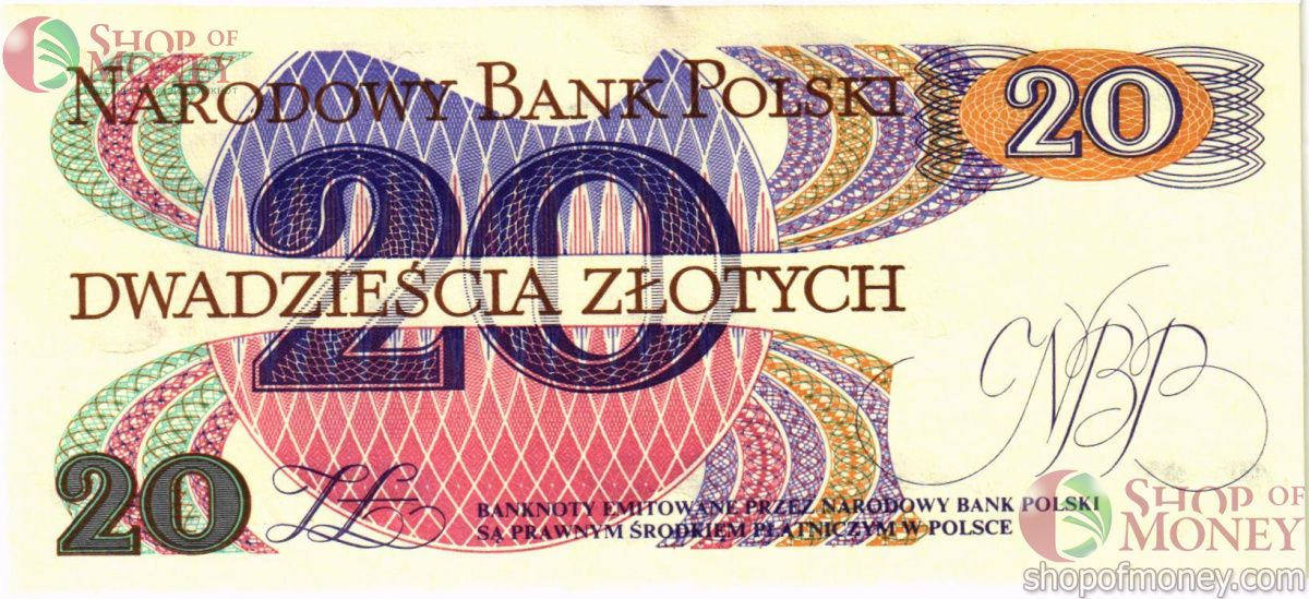 ПОЛЬША 20 ЗЛОТЫХ 2