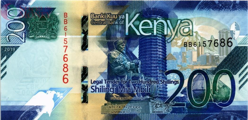 КЕНИЯ 200 ШИЛЛИНГОВ 1