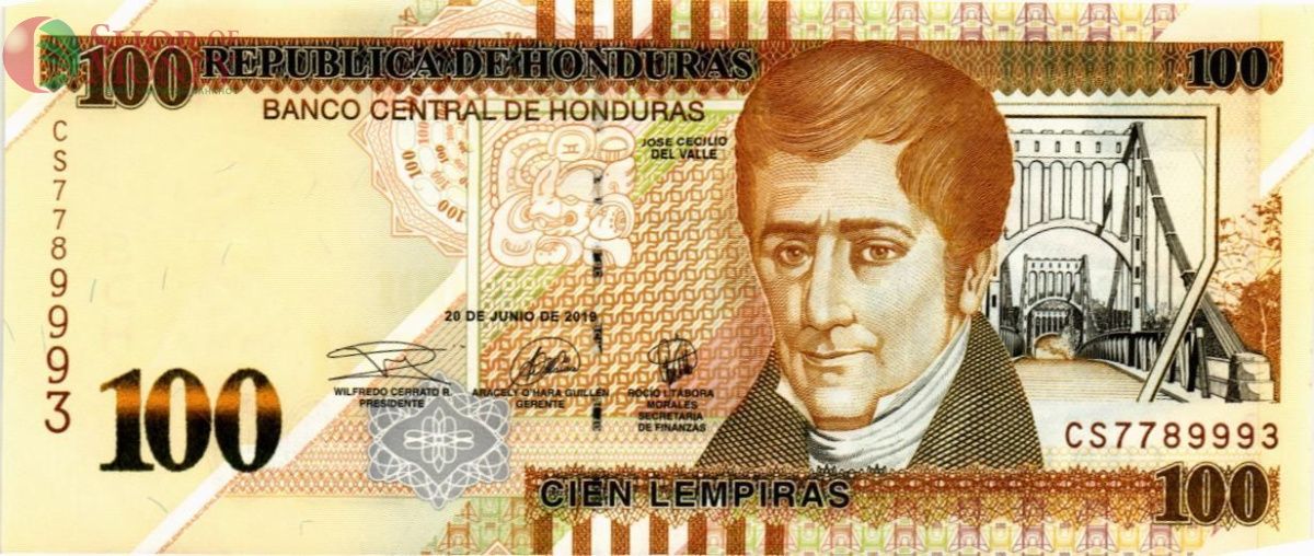 ГОНДУРАС 100 ЛЕМПИР 1
