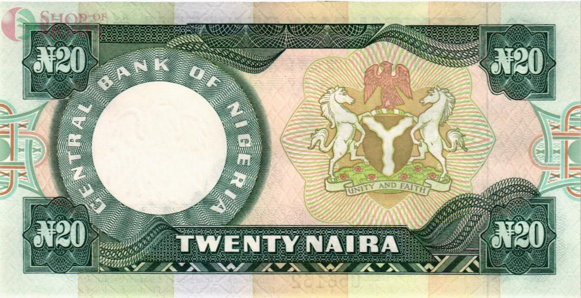 НИГЕРИЯ 20 НАЙРА 2