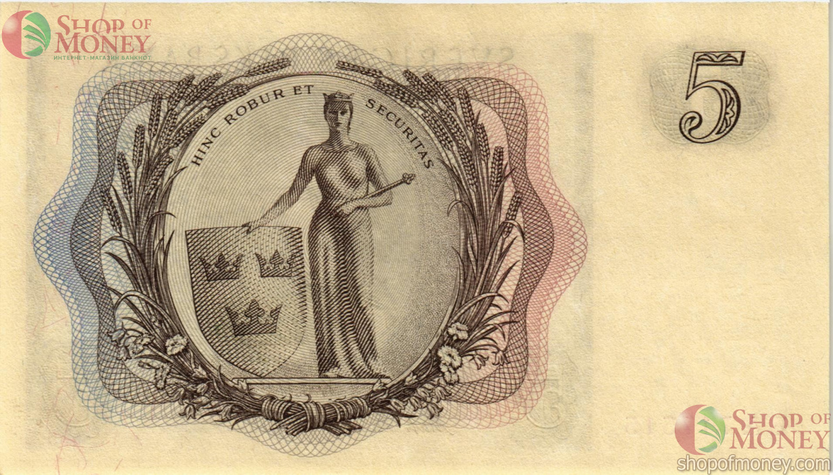 ШВЕЦИЯ 5 КРОН 2