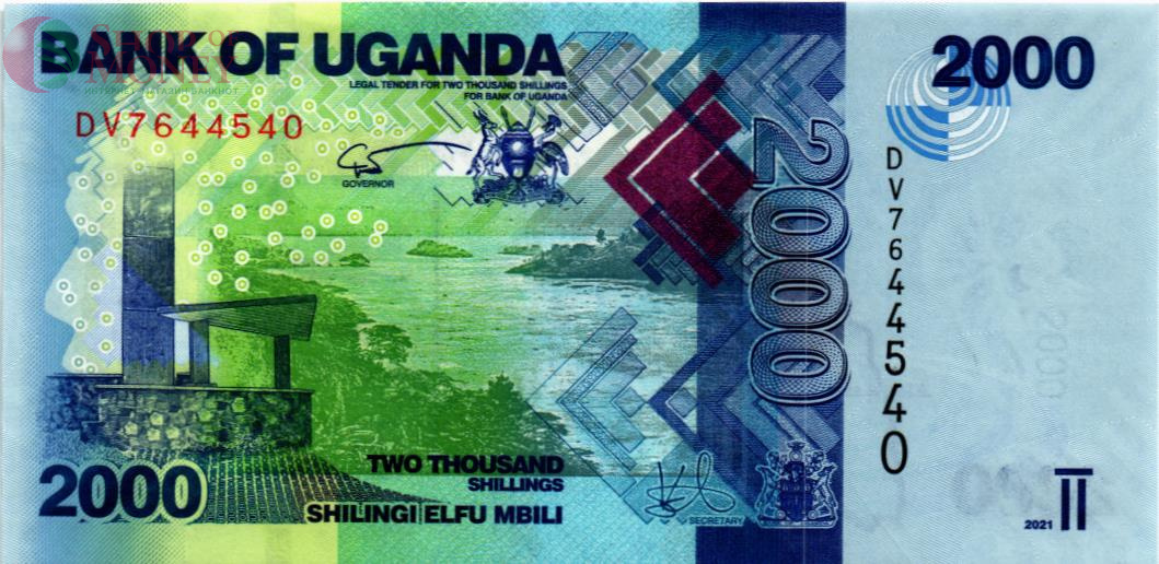 УГАНДА 2000 ШИЛЛИНГОВ 1