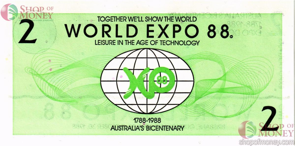АВСТРАЛИЯ 2 ЭКСПО ДОЛЛАРА 2
