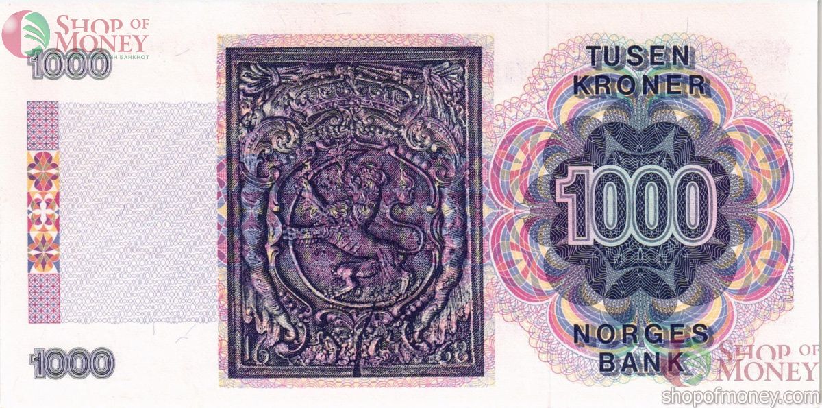 НОРВЕГИЯ 1000 КРОН 2