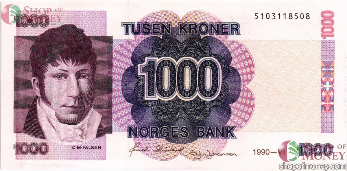 НОРВЕГИЯ 1000 КРОН 1