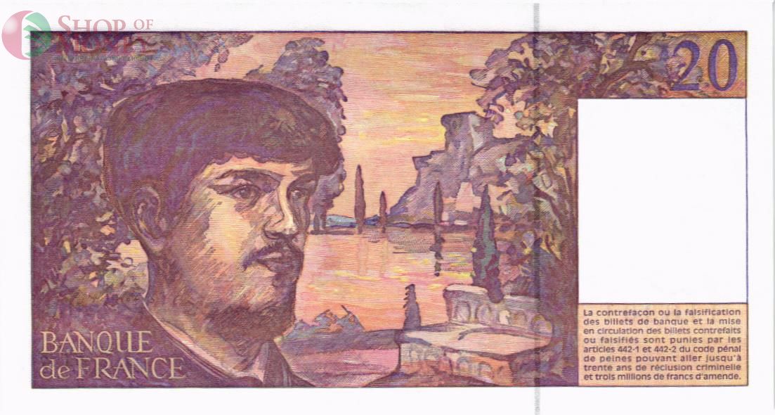 ФРАНЦИЯ 20 ФРАНКОВ 2