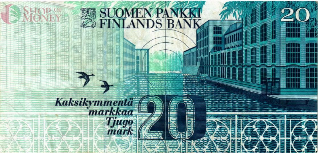 ФИНЛЯНДИЯ 20 МАРОК (Litt. A) 2