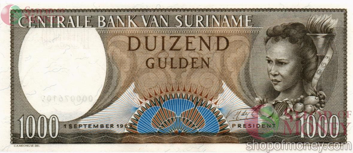 СУРИНАМ 1000 ГУЛЬДЕНОВ 1
