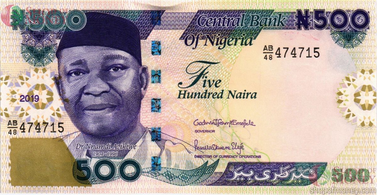 НИГЕРИЯ 500 НАЙРА 1