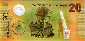 НИКАРАГУА 20 КОРДОБА 2