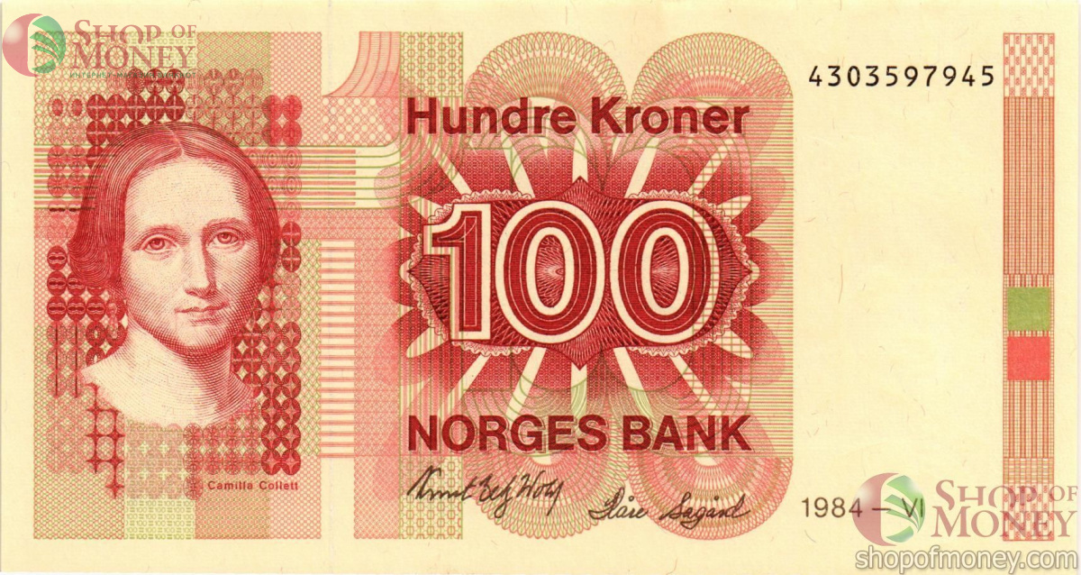 НОРВЕГИЯ 100 КРОН 1