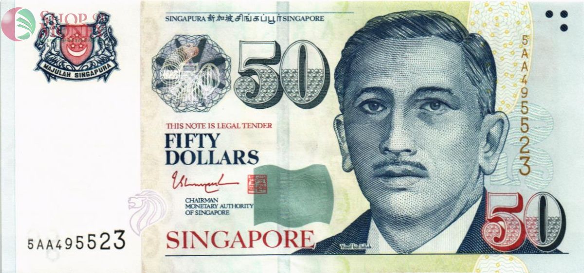 СИНГАПУР 50 ДОЛЛАРОВ 1