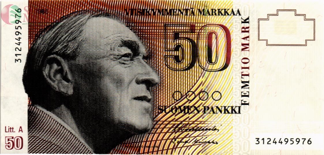 ФИНЛЯНДИЯ 50 МАРОК (Litt. A) 1