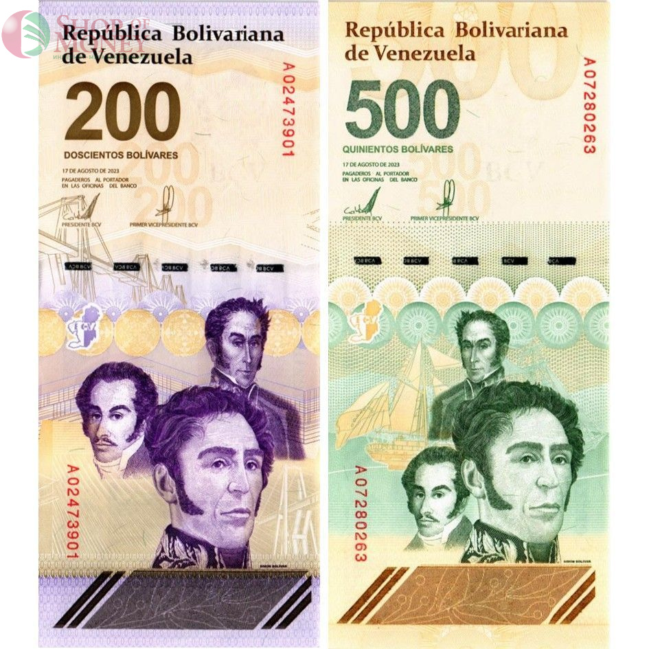 ВЕНЕСУЭЛА НАБОР 200-500 БОЛИВАР 1