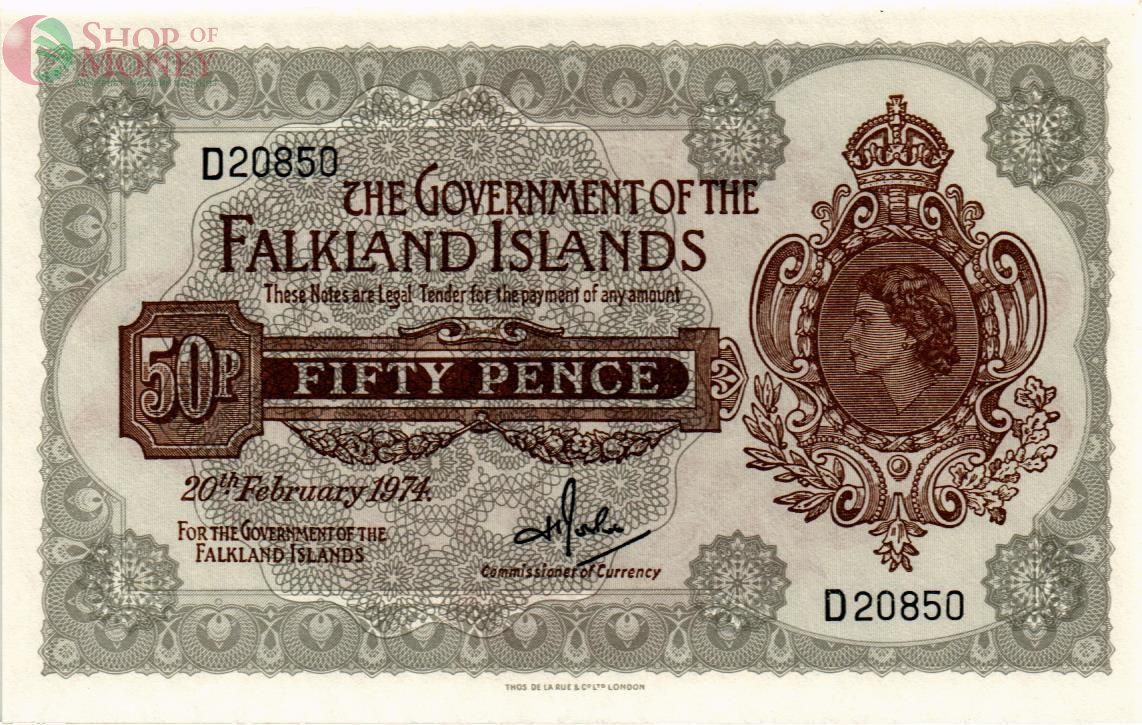 ФОЛКЛЕНДСКИЕ ОСТРОВА 50 ПЕНСОВ 1
