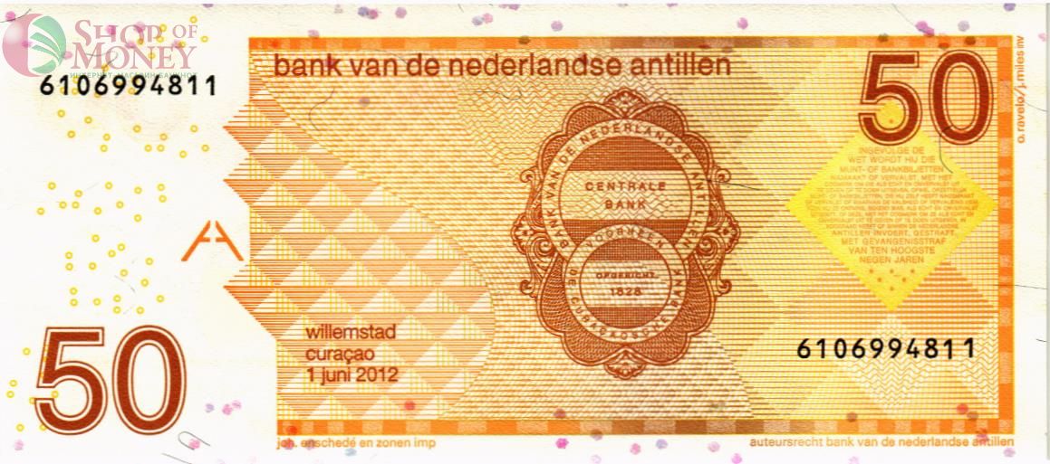 НИДЕРЛАНДСКИЕ АНТИЛЬСКИЕ ОСТРОВА 50 ГУЛЬДЕНОВ 2