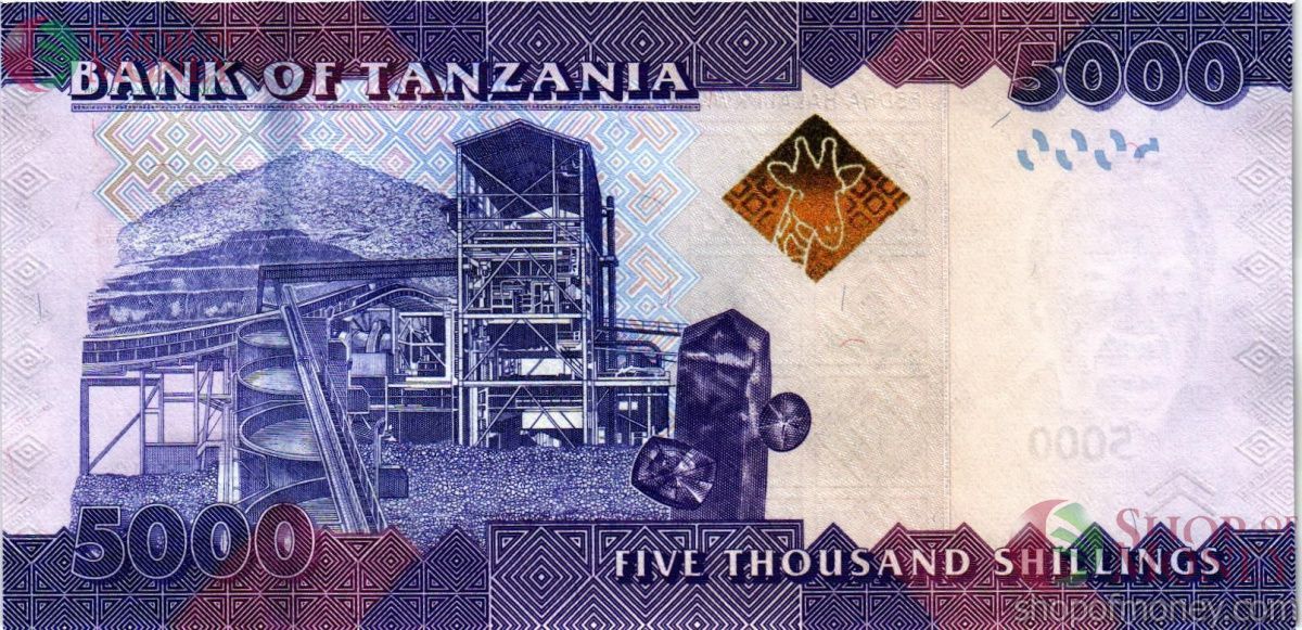ТАНЗАНИЯ 5000 ШИЛЛИНГОВ 2