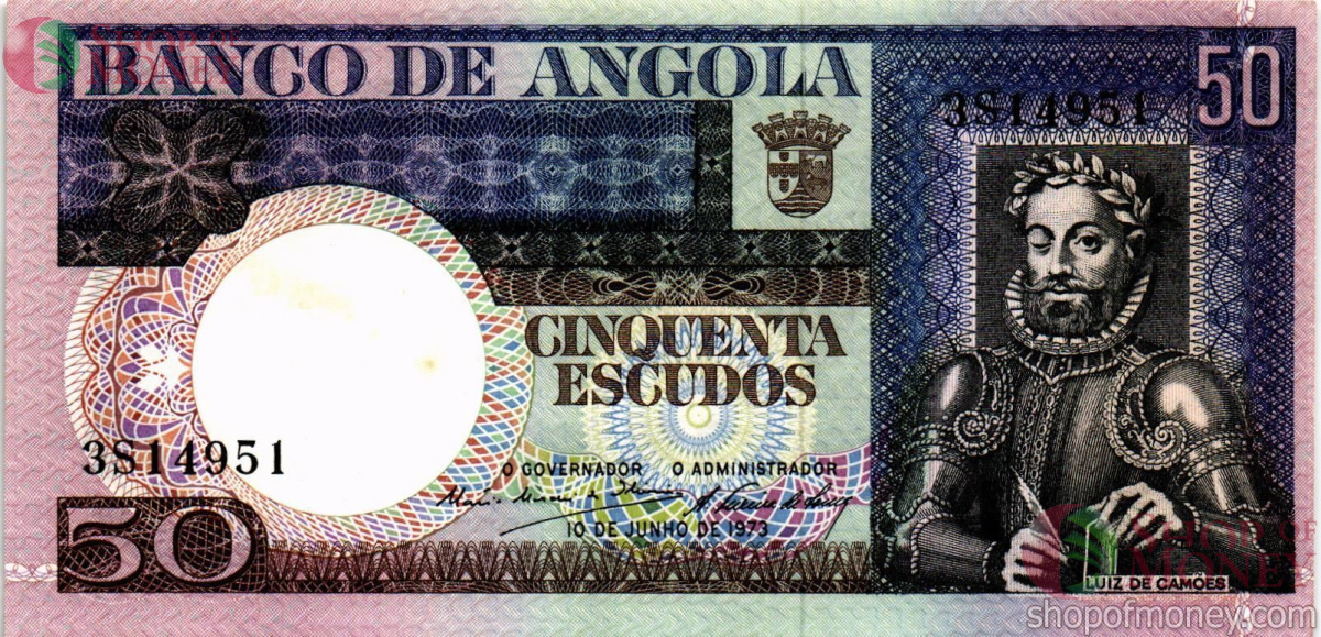 АНГОЛА 50 ЭСКУДОС 1