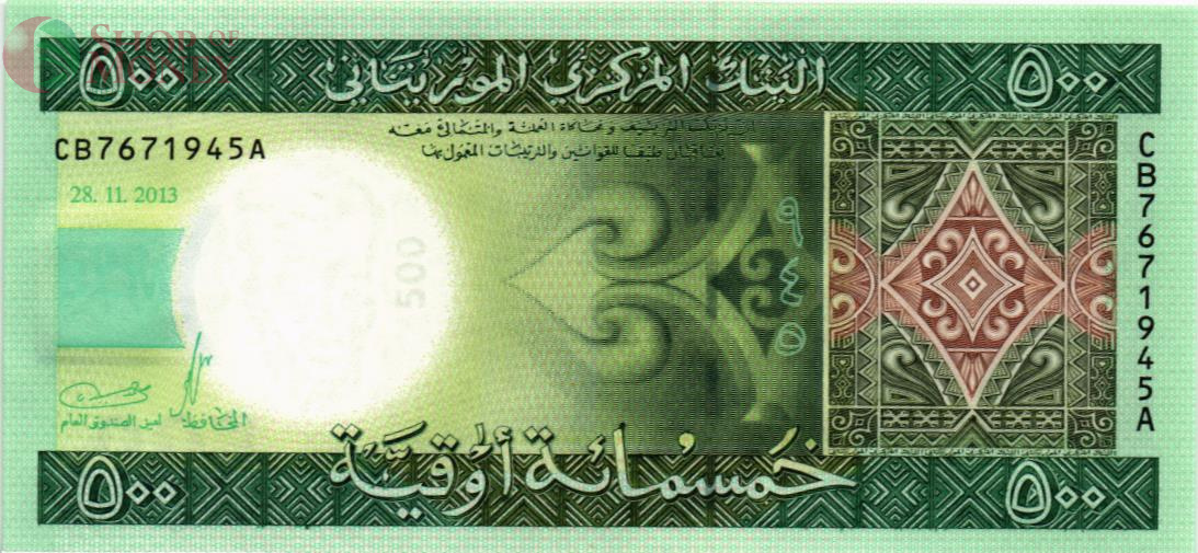 МАВРИТАНИЯ 500 УГИЙ 1