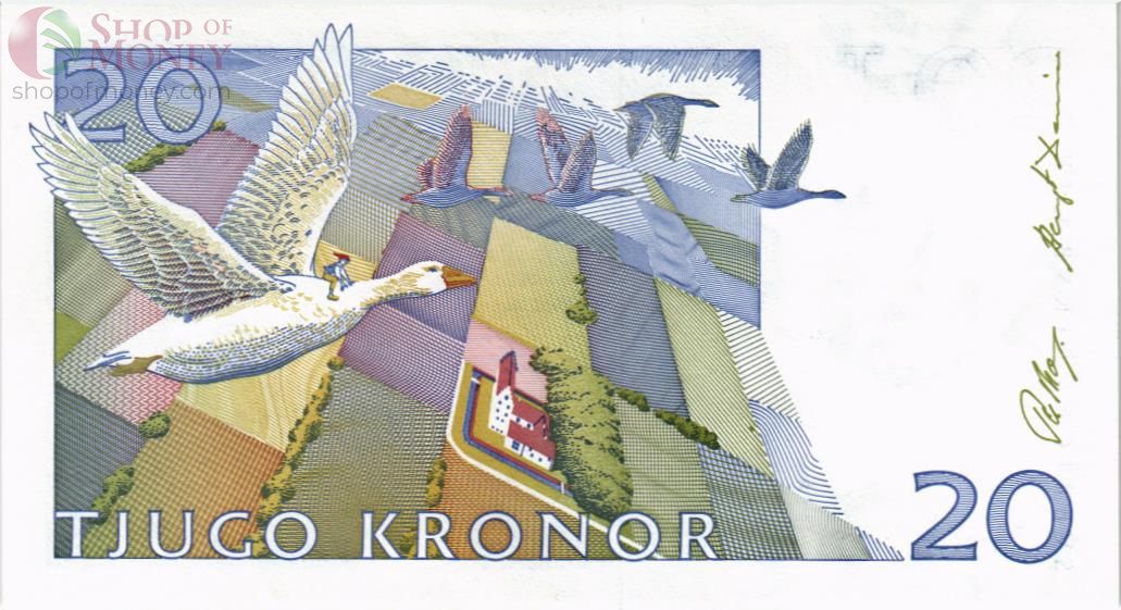 ШВЕЦИЯ 20 КРОН 2