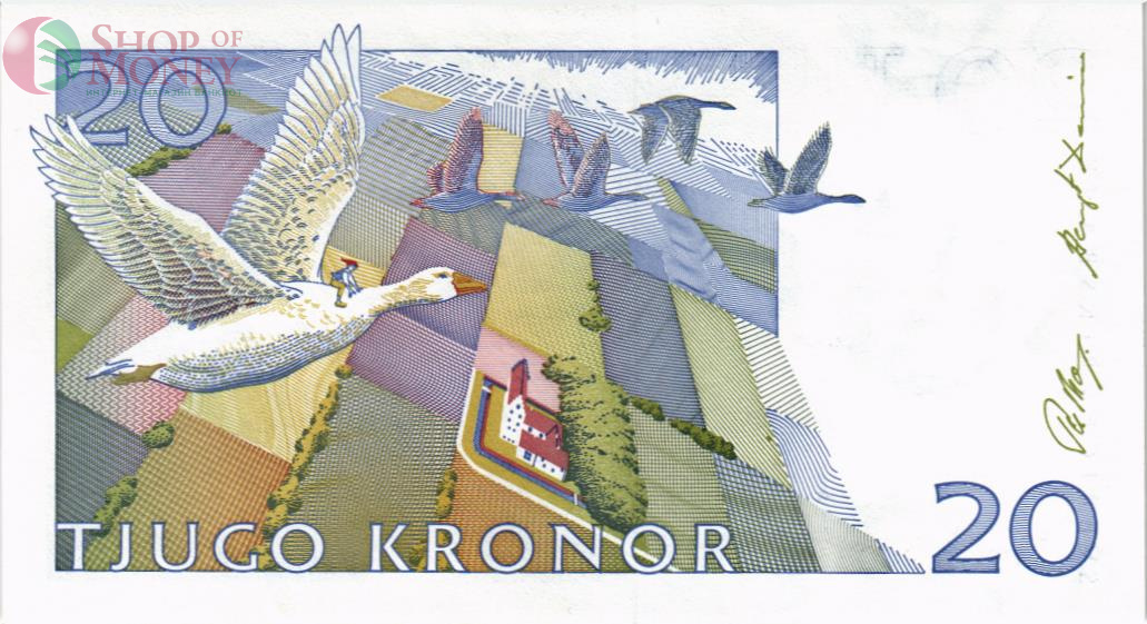 ШВЕЦИЯ 20 КРОН 2