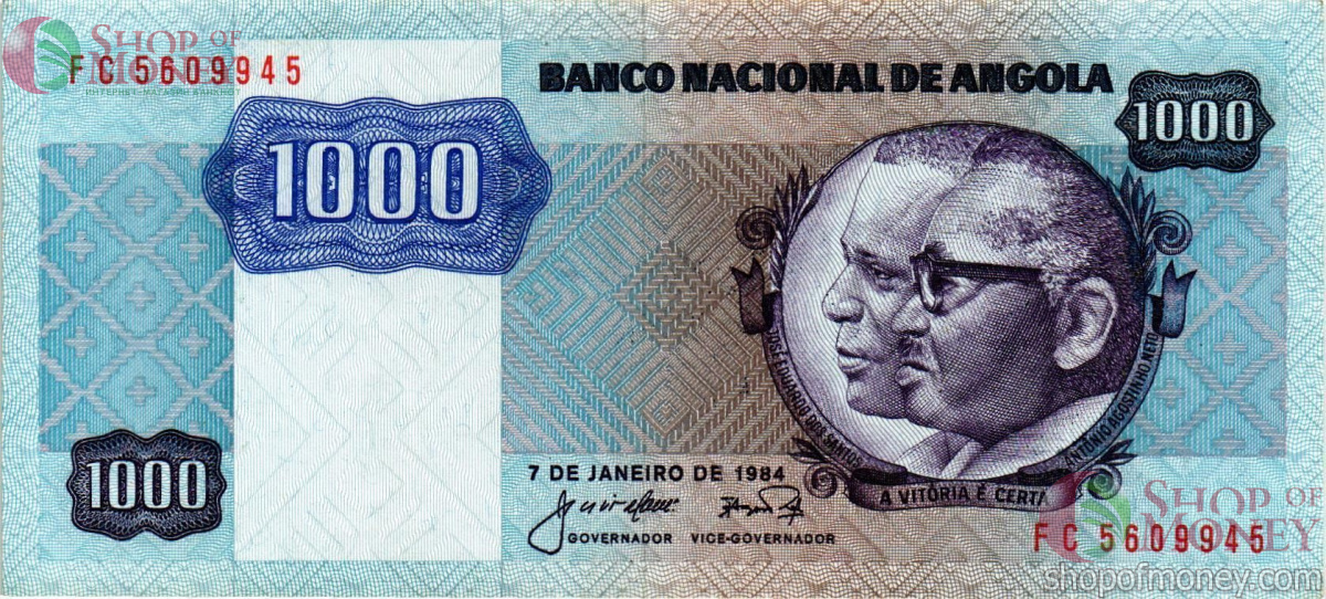 АНГОЛА 1000 КВАНЗА 1