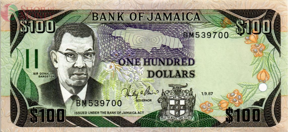 ЯМАЙКА 100 ДОЛЛАРОВ 1