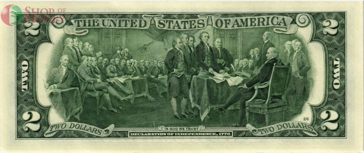 США 2 ДОЛЛАРА (K - ДАЛЛАС) 2