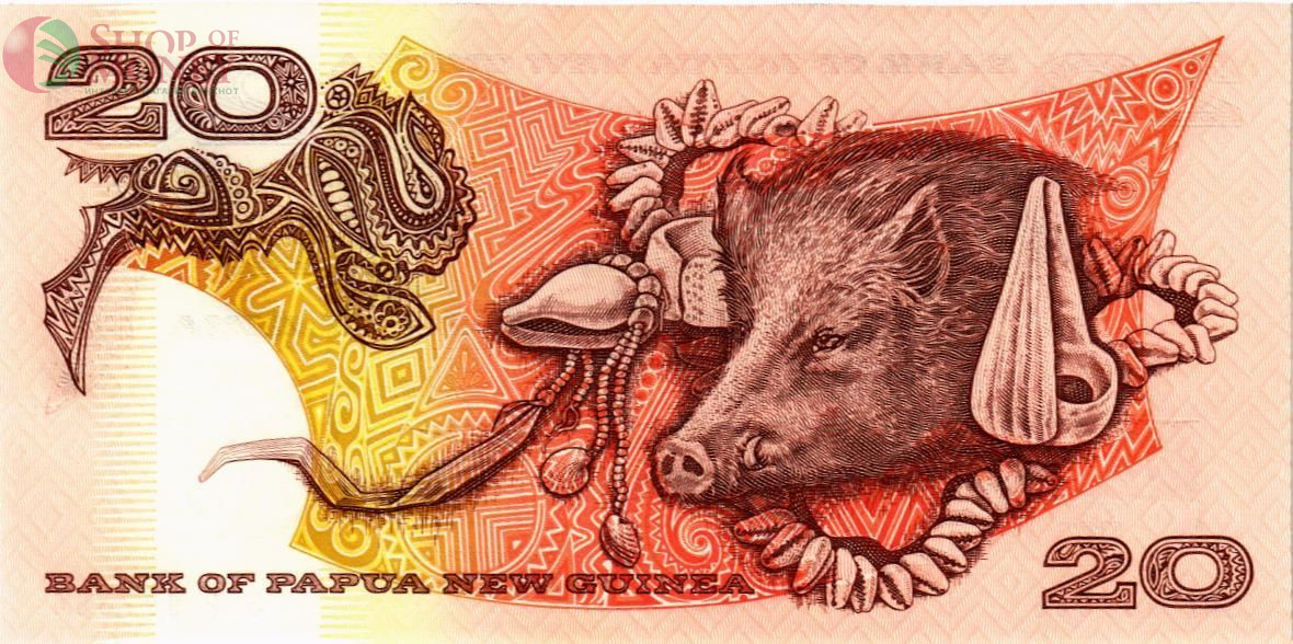 ПАПУА-НОВАЯ ГВИНЕЯ 20 КИНА 2