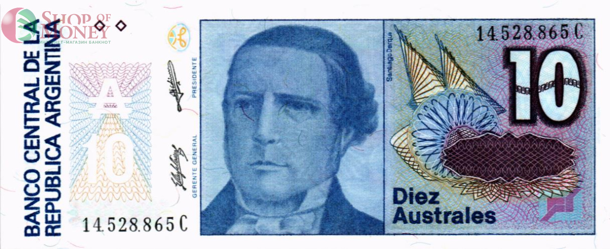 АРГЕНТИНА 10 АУСТРАЛЕЙ 1