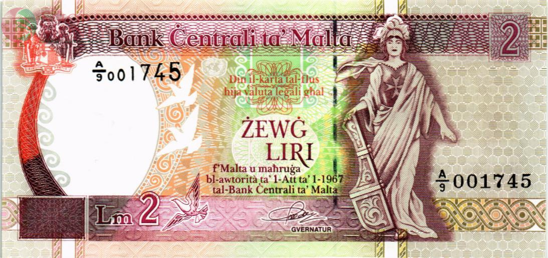 МАЛЬТА 2 ЛИРЫ 1