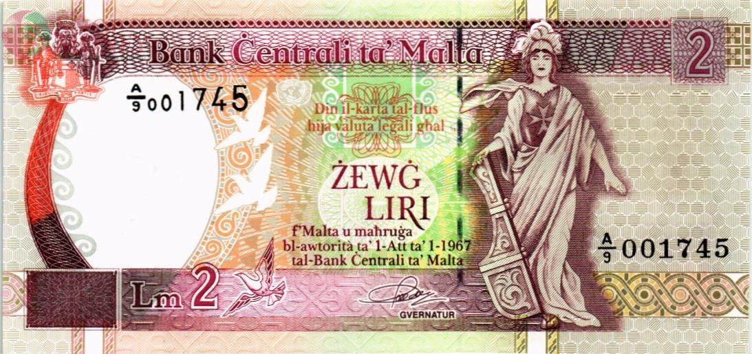 МАЛЬТА 2 ЛИРЫ 1