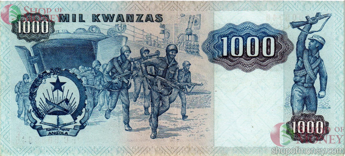 АНГОЛА 1000 КВАНЗА 2