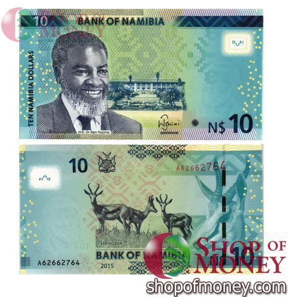 НАМИБИЯ 10 20 30 50 100 200 ДОЛЛАРОВ 8