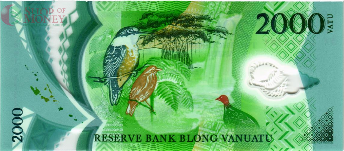ВАНУАТУ 2000 ВАТУ (-AA- ПРЕФИКС) 2